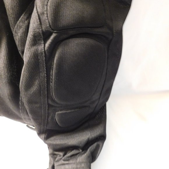 FIRST GEAR Hyper Tex Black Padded Motorcycle Jacket Size Large - Picture 9 of 13